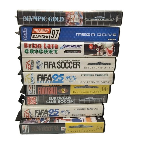 Sega mega drive boxed games - sega,