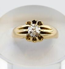 18ct Yellow Gold Diamond Gypsy