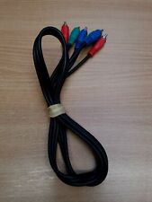 3 RCA Double Ended Male Connect Lead RGB (Twin Dual Sided) Unit Only 