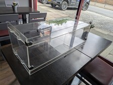 Chefkit Clear Acrylic Cake Cabinet Food Display Counter × 2