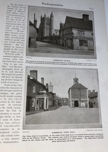 Buckinghamshire 1924 amersham - 1924:,
