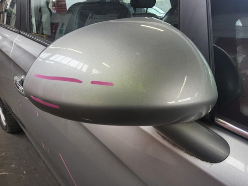 Wing mirror right silver - mirror,