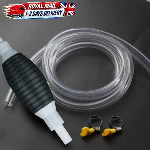 Hand siphon pump hose - pump, 2m