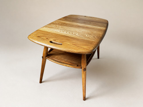 Ercol two tier butlers coffee - tier,