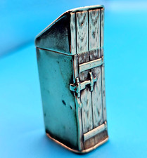 Vintage Brass Matchbox Trench