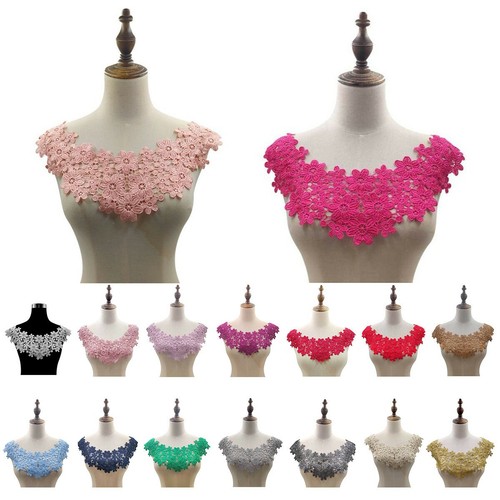 Embroidered applique lace - embroidered,