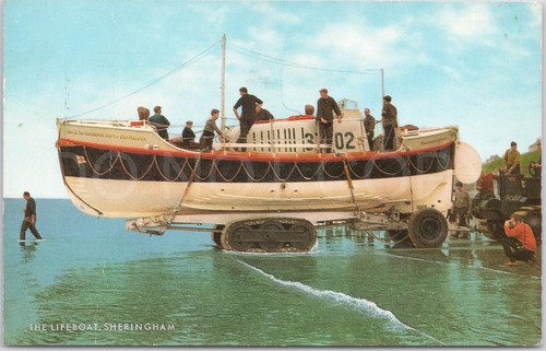 Sheringham rare postcard - sheringham,
