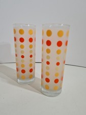 Set of 2 Vintage Polka Dot