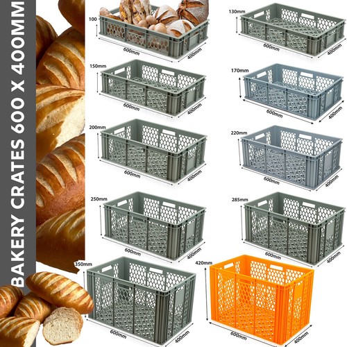 Bakery crate 600x400mm - bakery,