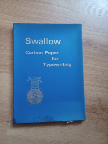 Vintage swallow carbon - swallow, paper