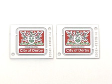 Hornby Genuine X14601 City of Derby Nameplates For Class 370 APT NEW
