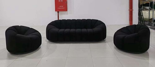 Pumpkin bocule sofa - bocule,