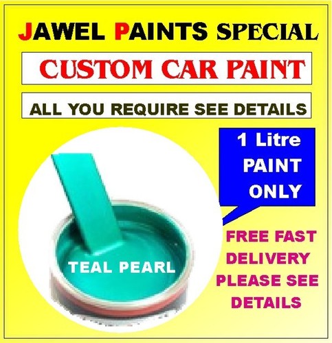 Custom car paint - car, teal