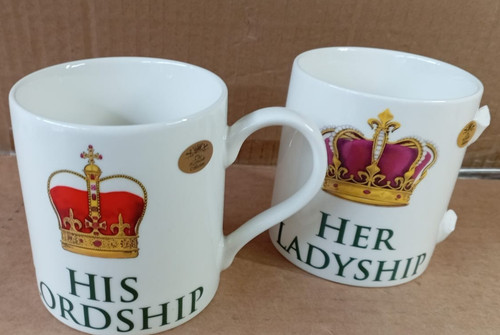 Mug set his - lordship, her