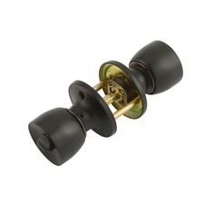 ERA Matt Black Entrance Door