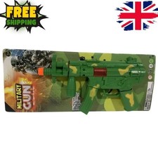 Army Toy Gun for Kids with Lights & Sounds – Military Play Rifle