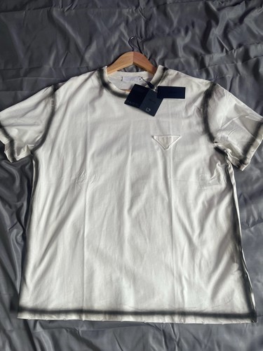 Prada white shirt black - white,