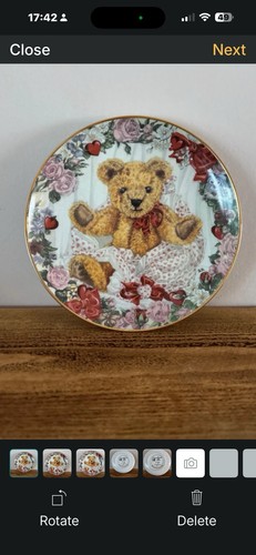Franklin mint plate a - mint,