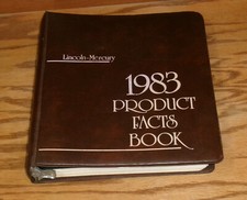 1983 Lincoln & Mercury Product