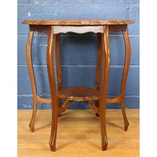 A Victorian Walnut Circular