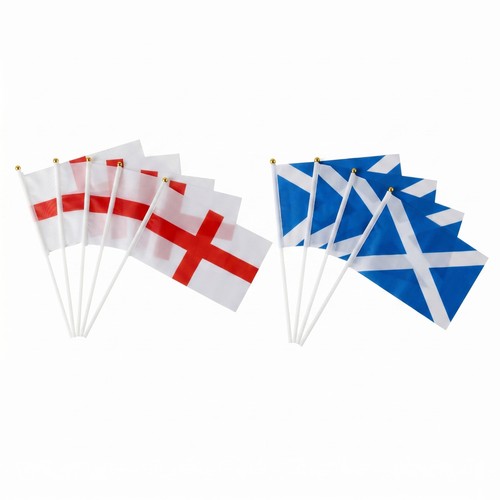 Handheld country flags - flags, with