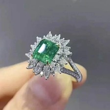 5Ct Asscher Cut Natural