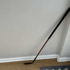 Antique Hickory Vintage Golf Long Nosed Putter  