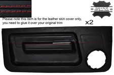 RED STITCH 2X FRONT DOOR CARD