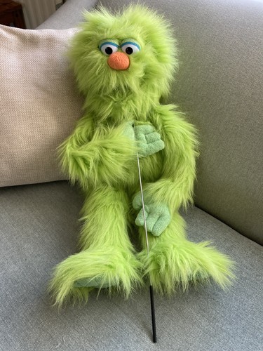 Silly puppets large green - silly,