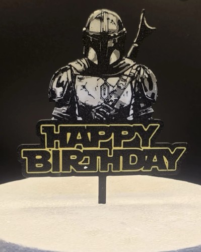 Happy birthday cake topper - birthday,
