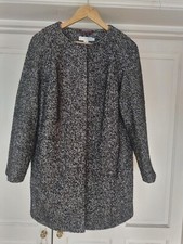 Boden Sienna Herringbone coat (USED) size 14P- Petite