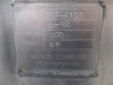300 gallon Stainless steel