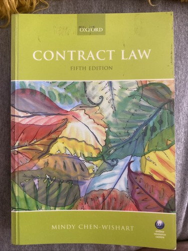 Contract law - contract,