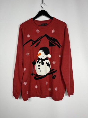 Christmas snowman jumper - christmas,