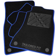 To fit Volkswagen Polo MK1/MK2 1975-1995 Tailored Black Car Mats [BRW]
