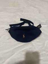 Brand New Polo Ralph Lauren Canvas Waist Pack Bag/Bum Bag Navy Unisex