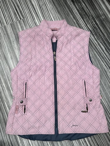 Ladies joules pink gilet - ladies,