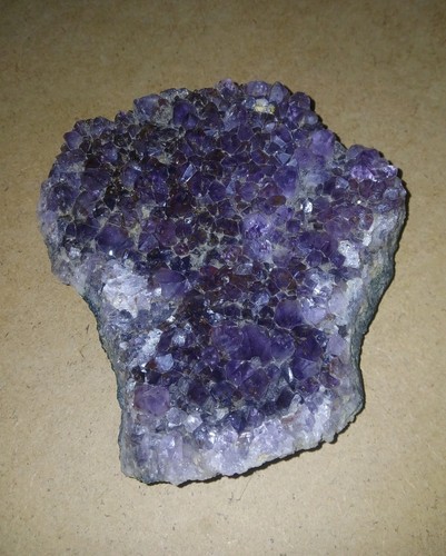 Large amethyst crystal - amethyst,