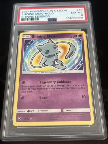Shining mew holo - card, 40/73