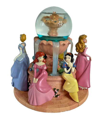 Princess wishing fountain snow - fountain,