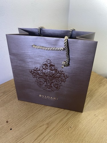Bvlgari gift empty bag - bvlgari,