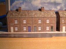 Low Relief Victorian Cottages/