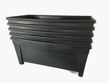 Trough plant pot plastic - trough,