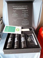 Leather Care Kit. Cousins. For Sofas,etc. Cleaner, Protector etc. Hardly used.