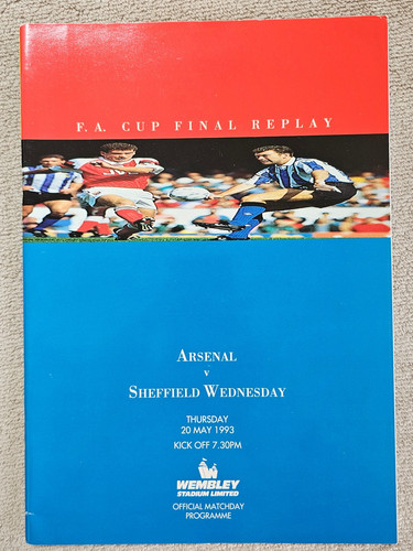 1993 cup final replay - fa,