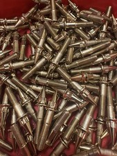 136x M7 32mm Gold 3PC Wheel Split Rim Assembly Bolts BBS RS OZ Schmidt Screws