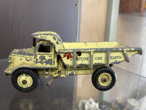 Old dump truck dinky - old, toys