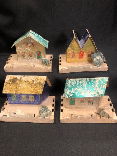 Vintage christmas putz - vintage,
