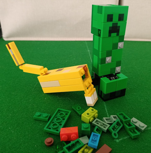 Incomplete lego minecraft - incomplete,