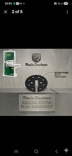 Record power 250 table - power, bs-250